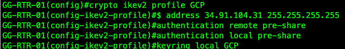IKEv2 Profile