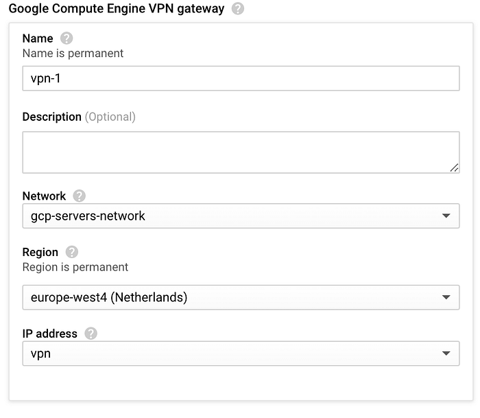 VPN Gateway