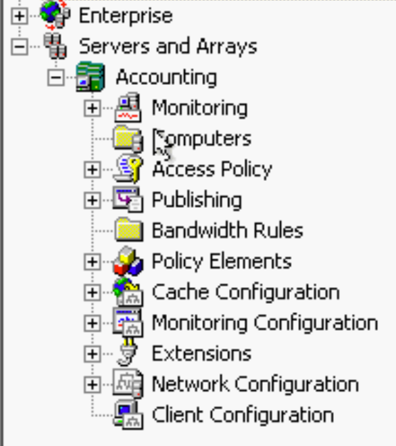 Array Settings
