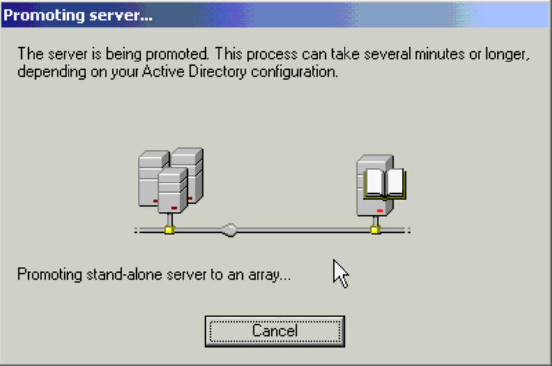 Promoting server