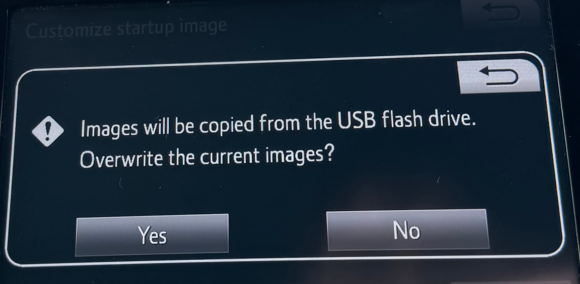 x-touch copy from USB Drive