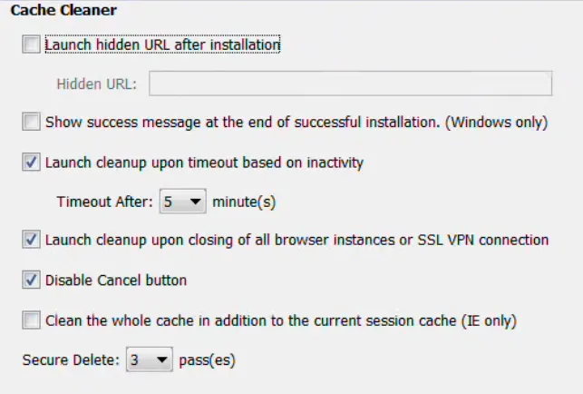 CSD - Cisco Secure Desktop