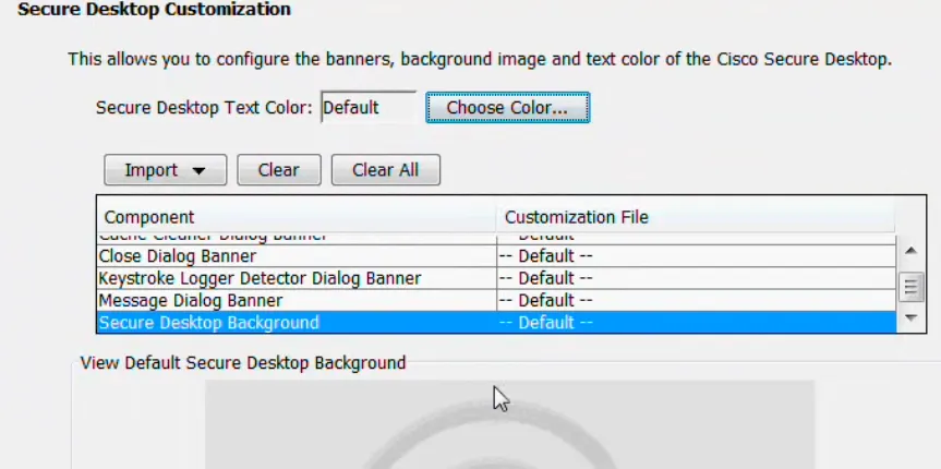 CSD - Cisco Secure Desktop