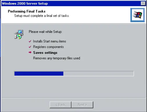 Windows 2000 Server Installation