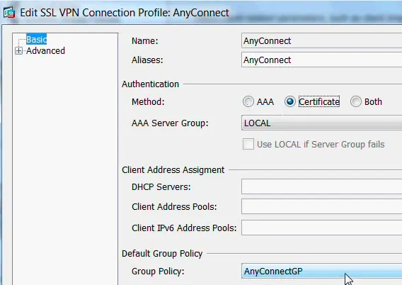 ASA Anyconnect VPN
