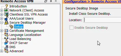 CSD - Cisco Secure Desktop