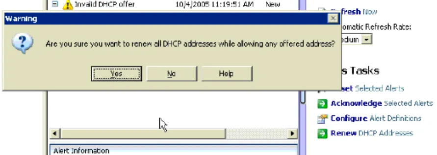renew DHCP address