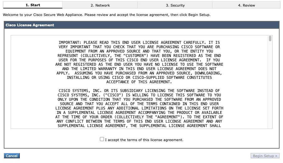 Cisco License Agreement