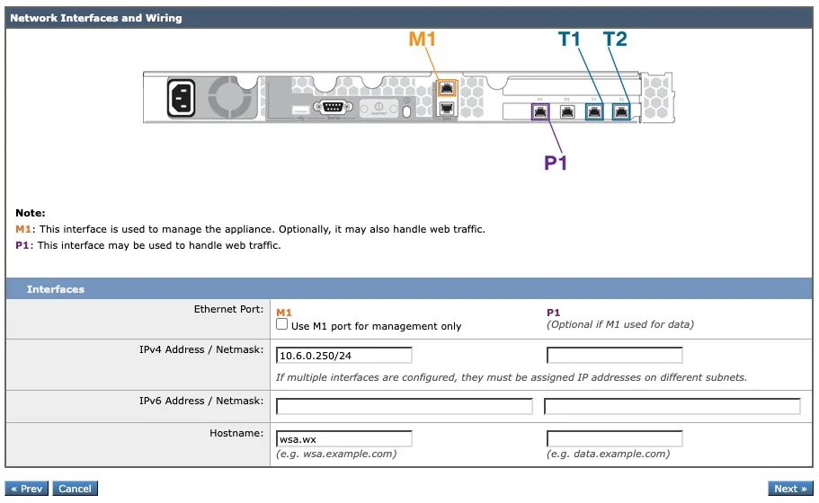 Network Interfaces