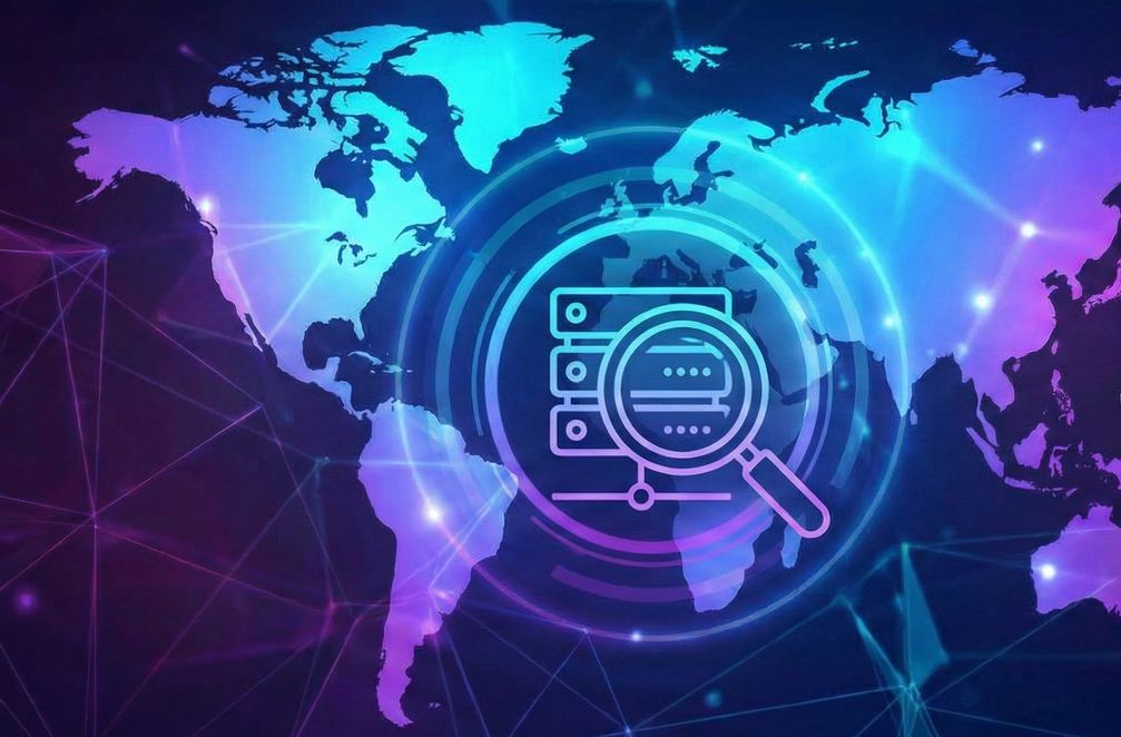 World Map with lookup database